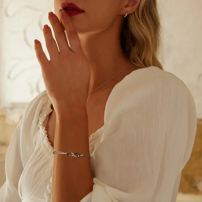 (imagine pentru) Bratara PANDORA Tip Infinity simbol - SCB279 - Vizualizare 6