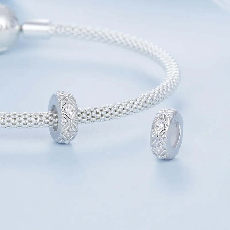 (imagine pentru) Breloc distanțier din silicon cu model în relief PANDORA Tip - BSC1011 - Vizualizare 4