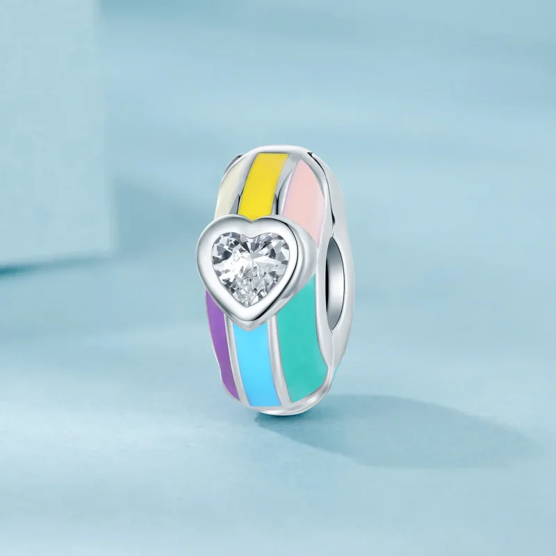 (imagine pentru) Cataramă de poziționare PANDORA Tip Rainbow - SCC2782 - Vizualizare 2