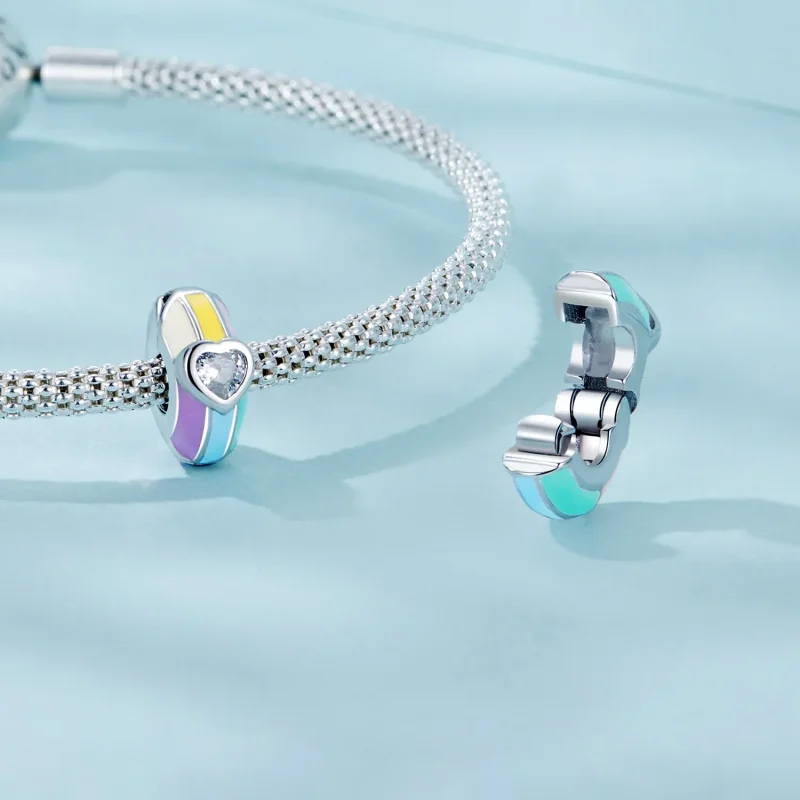(imagine pentru) Cataramă de poziționare PANDORA Tip Rainbow - SCC2782 - Vizualizare 4