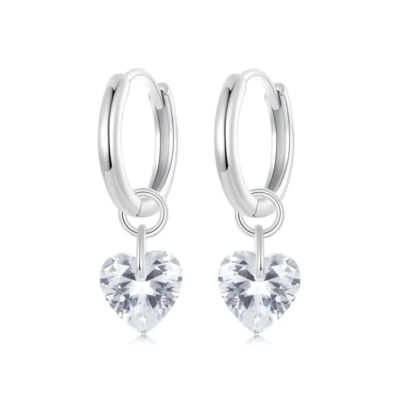 (imagine pentru) PANDORA Tip Cercei Smart Heart - SCE1753