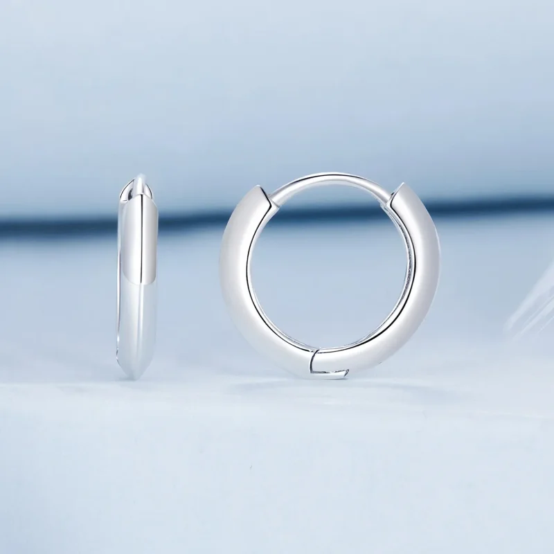 (imagine pentru) Cercei PANDORA Tip Classic din argint sterling - BSE1016 - Vizualizare 2