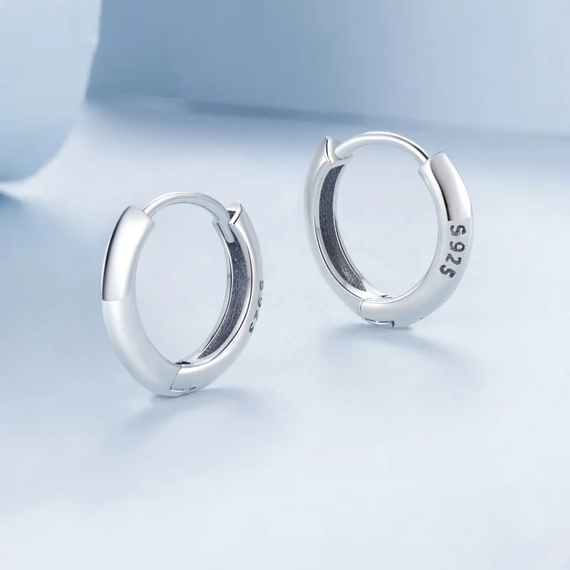 (imagine pentru) Cercei PANDORA Tip Classic din argint sterling - BSE1016 - Vizualizare 3