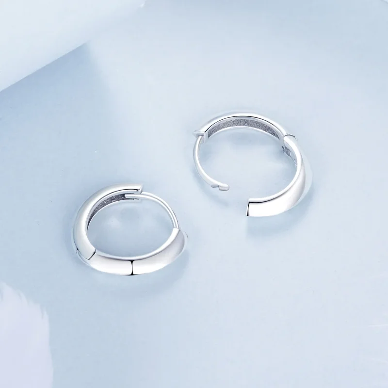(imagine pentru) Cercei PANDORA Tip Classic din argint sterling - BSE1016 - Vizualizare 4