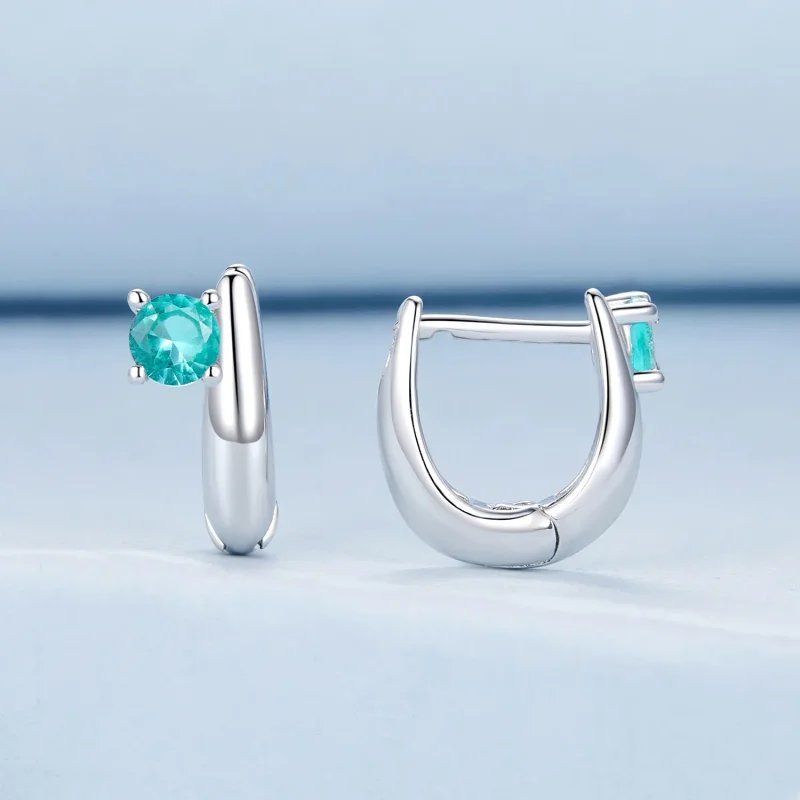 (imagine pentru) Cercei PANDORA Tip Green - BSE1030 - Vizualizare 2