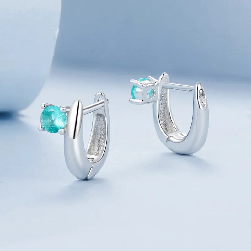 (imagine pentru) Cercei PANDORA Tip Green - BSE1030 - Vizualizare 3