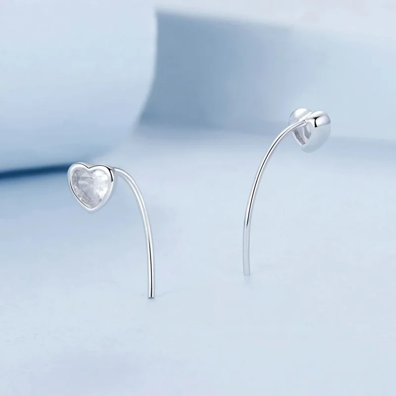 (imagine pentru) Cercei PANDORA Tip Heart - BSE1003 - Vizualizare 3
