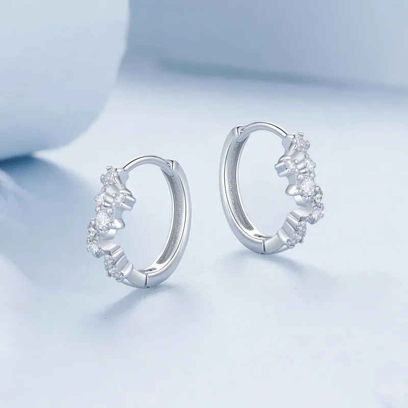 (imagine pentru) Cercei Starry Star Stil PANDORA - BSE1017 - Vizualizare 3