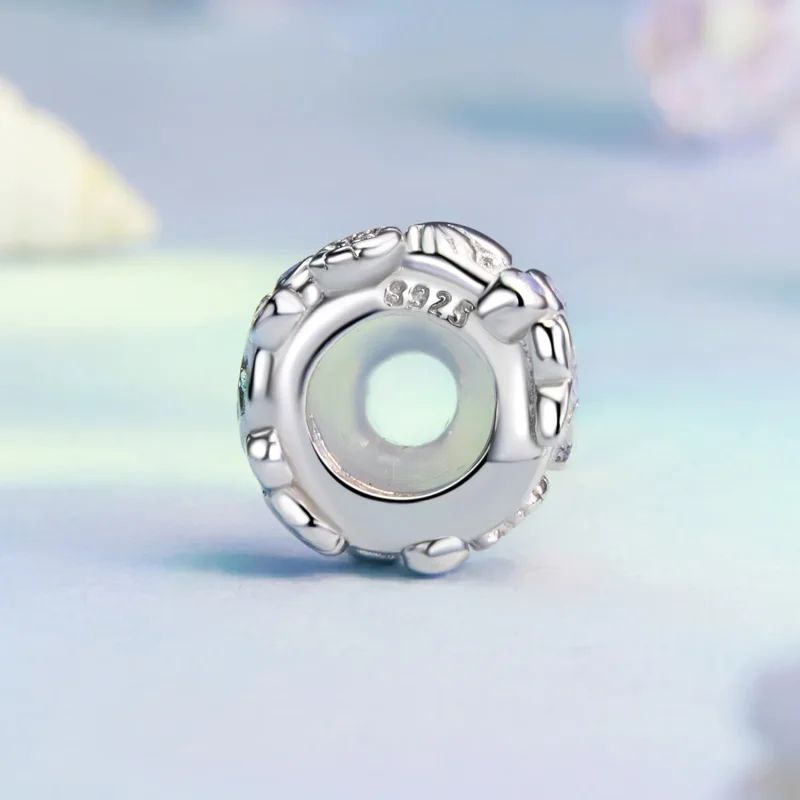 (imagine pentru) Charm PANDORA Tip Blue Ocean Silicon Spacer - BSC1019 - Vizualizare 3