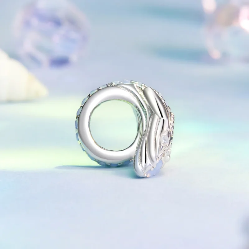 (imagine pentru) Charm PANDORA Tip Blue Whale - BSC1015 - Vizualizare 3