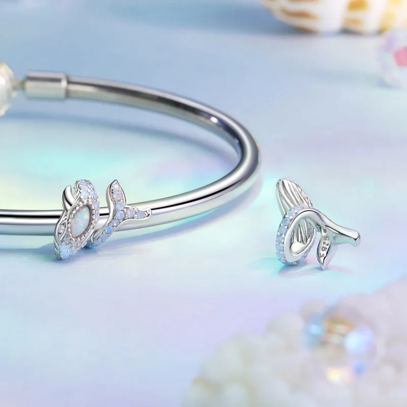 (imagine pentru) Charm PANDORA Tip Blue Whale - BSC1015 - Vizualizare 4