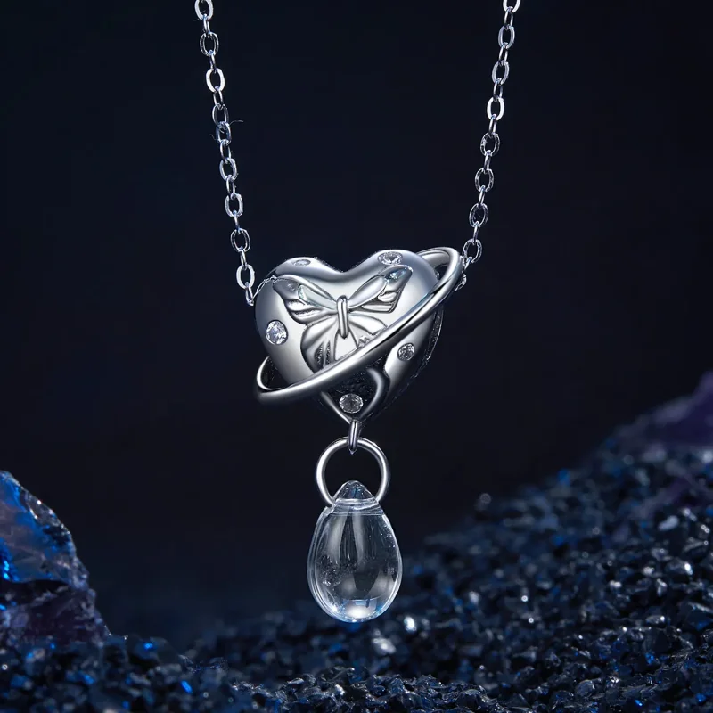 (imagine pentru) Charm PANDORA Tip Butterfly Planet - SCC2787 - Vizualizare 3