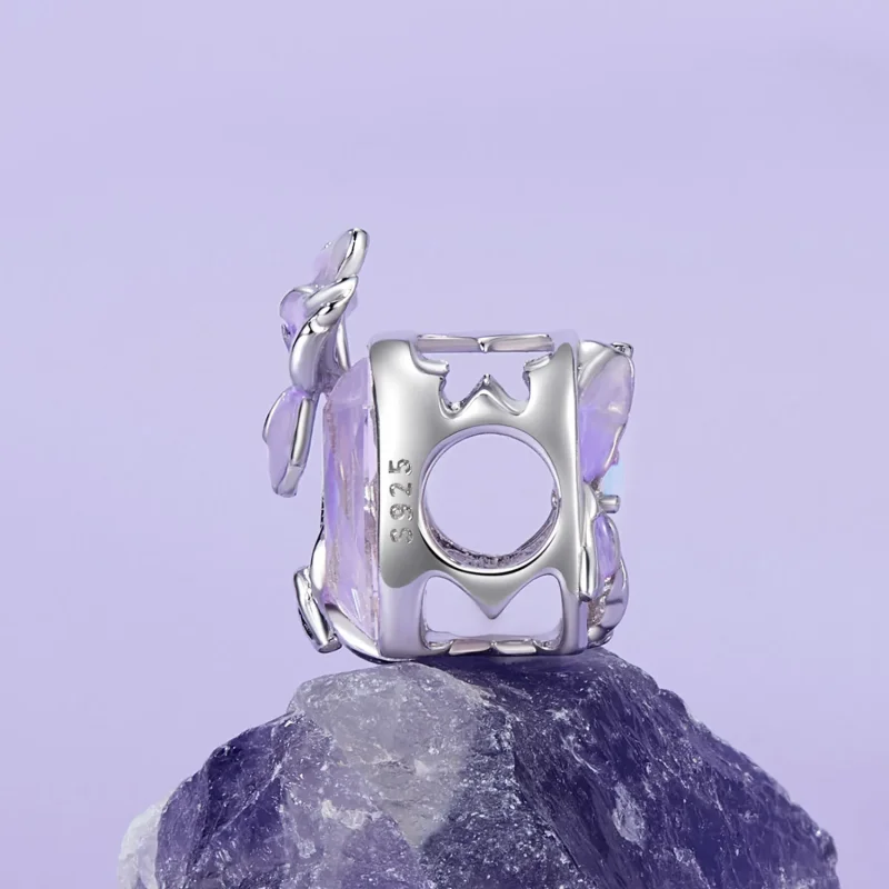 (imagine pentru) Charm PANDORA Tip Crystal Iris - BSC1032 - Vizualizare 3