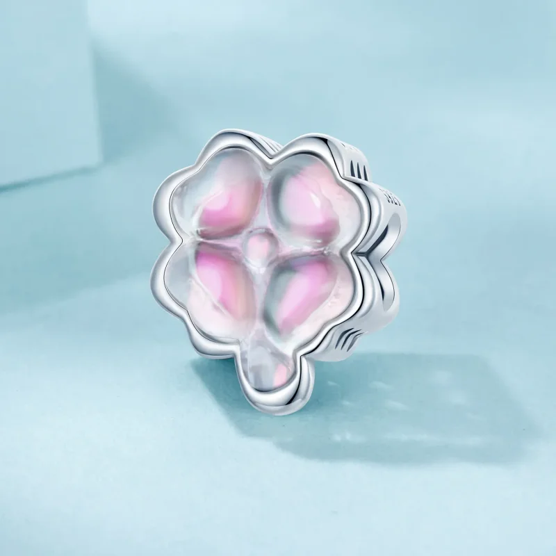 (imagine pentru) Charm PANDORA Tip Four Leaf Clover - SCC2780 - Vizualizare 2