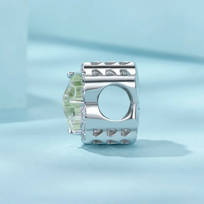 (imagine pentru) Charm PANDORA Tip Four Leaf Clover - SCC2803 - Vizualizare 3
