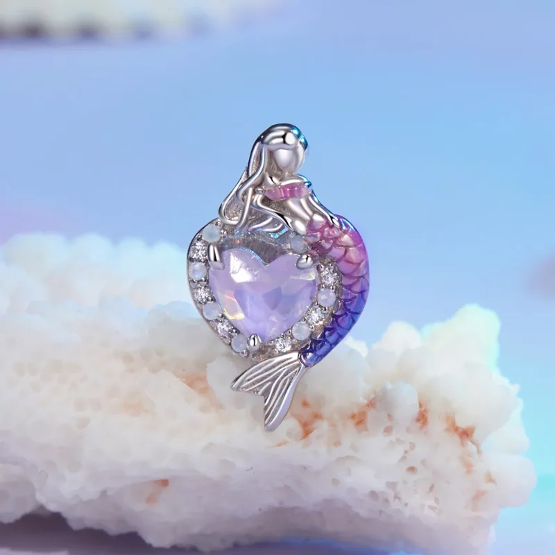 (imagine pentru) Charm PANDORA Tip Mermaid - SCC2769 - Vizualizare 2