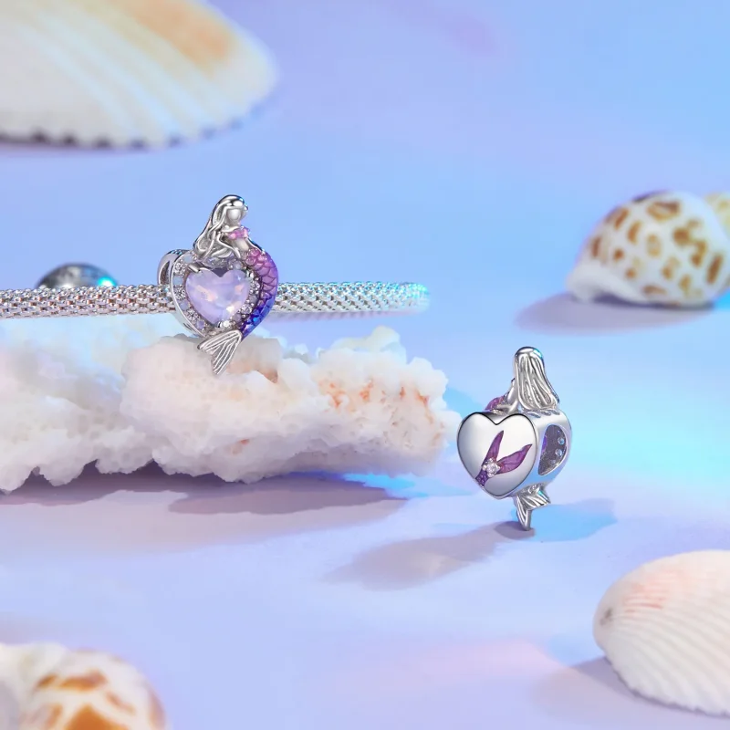 (imagine pentru) Charm PANDORA Tip Mermaid - SCC2769 - Vizualizare 4
