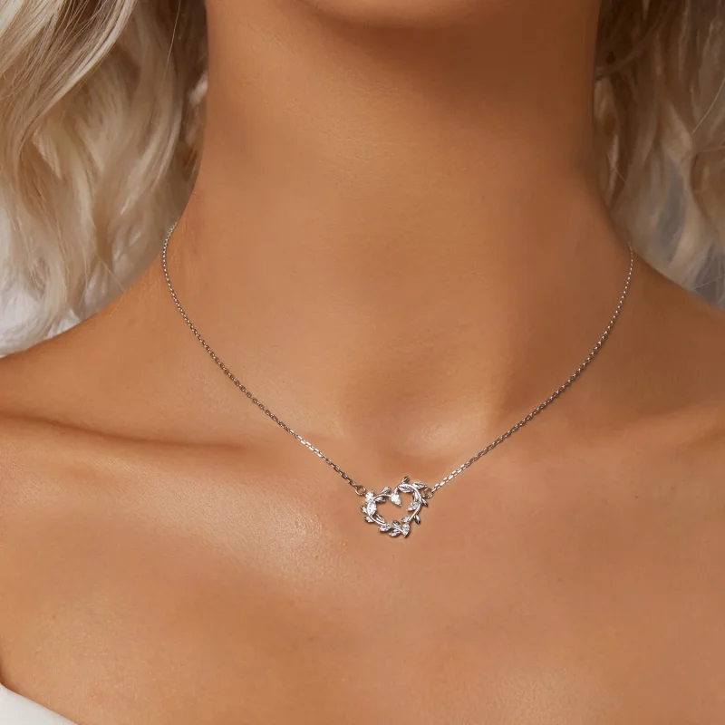 (imagine pentru) Colier Loveless Style PANDORA - BSN386 - Vizualizare 5
