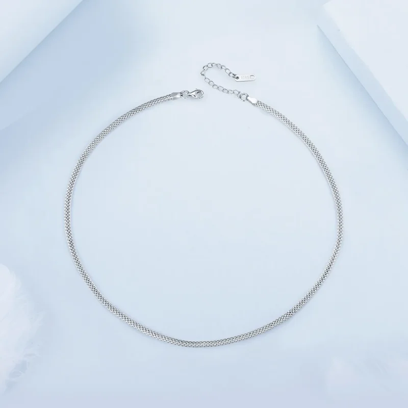 (imagine pentru) Colier împletit în stil PANDORA - BSA009 - Vizualizare 3