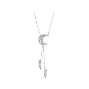 (imagine pentru) Colier PANDORA Tip Moon Dreamcatcher - BSN390