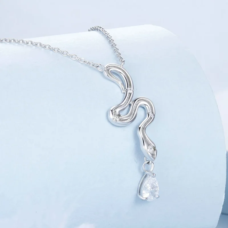 (imagine pentru) Colier Snake Style PANDORA - BSN385 - Vizualizare 2