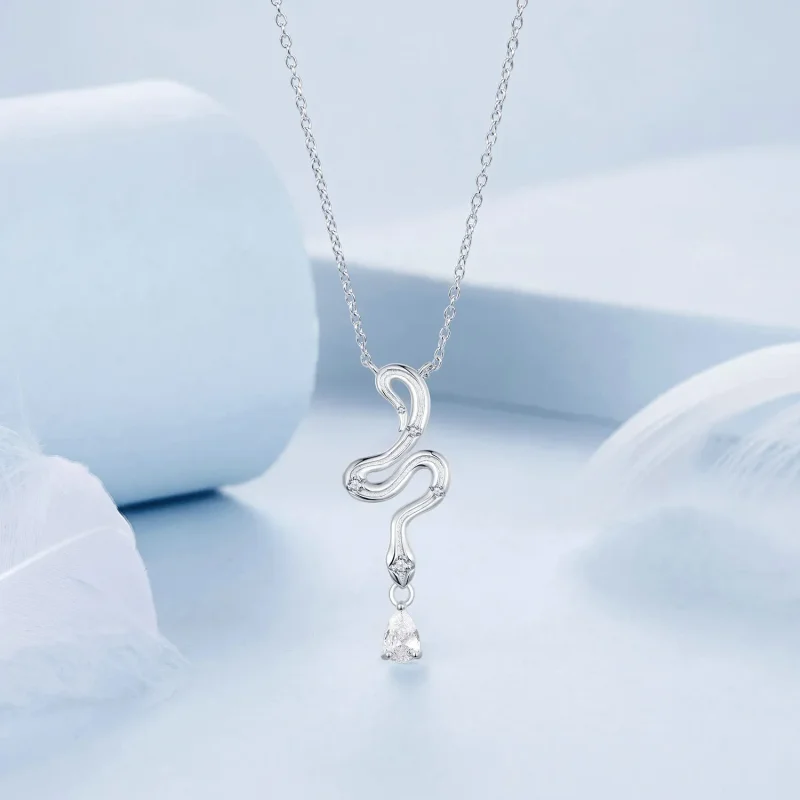 (imagine pentru) Colier Snake Style PANDORA - BSN385 - Vizualizare 3
