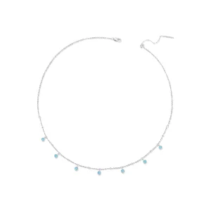 (imagine pentru) Colier turcoaz stil PANDORA - BSN388