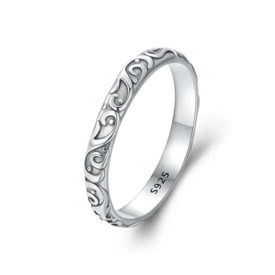 (imagine pentru) Inel cu model stil PANDORA - SCR1031