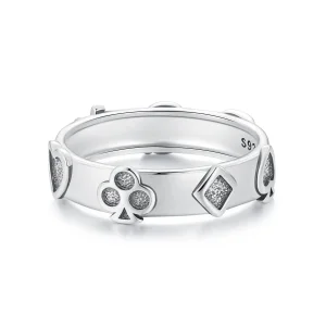 (imagine pentru) Inel de poker stil PANDORA - SCR1036