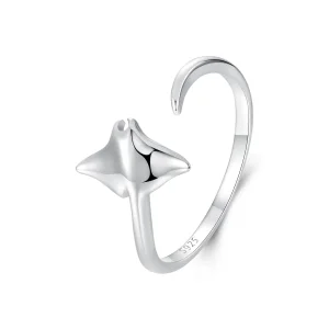 (imagine pentru) Inel deschis stil PANDORA Manta ray - SCR1037-E