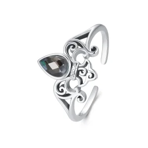 (imagine pentru) Inel deschis stil PANDORA Vintage Iris - SCR1016-E