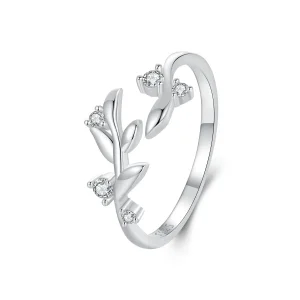 (imagine pentru) Inel Frunze Stil PANDORA - BSR562-E