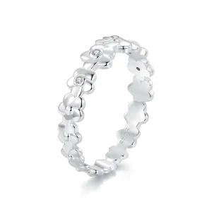 (imagine pentru) PANDORA Tip Inel cu flori mici - SCR1028