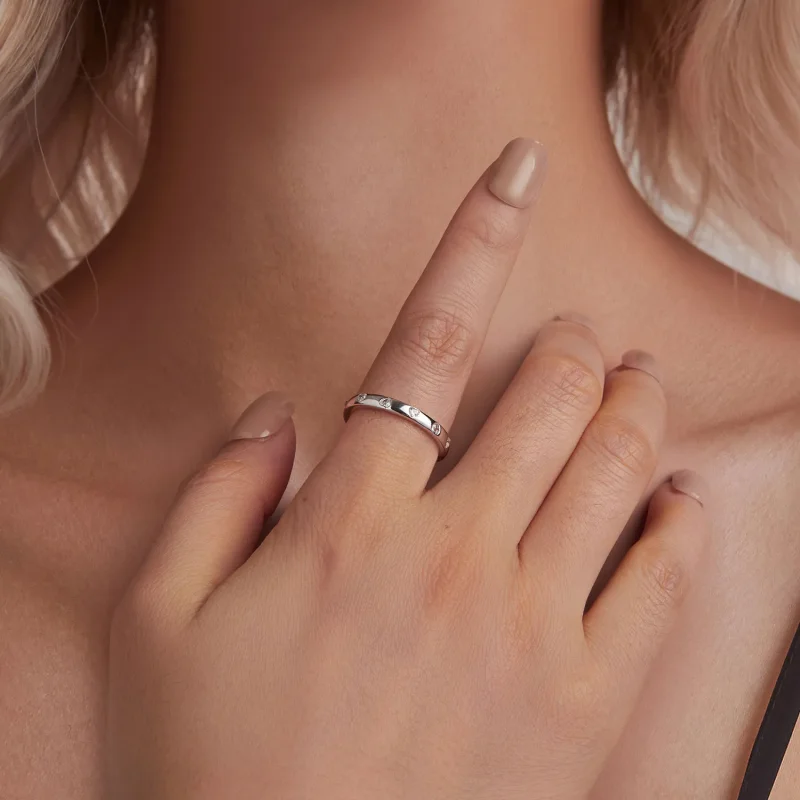 (imagine pentru) Inel PANDORA Tip Love Infinite Loop - BSR561 - Vizualizare 6