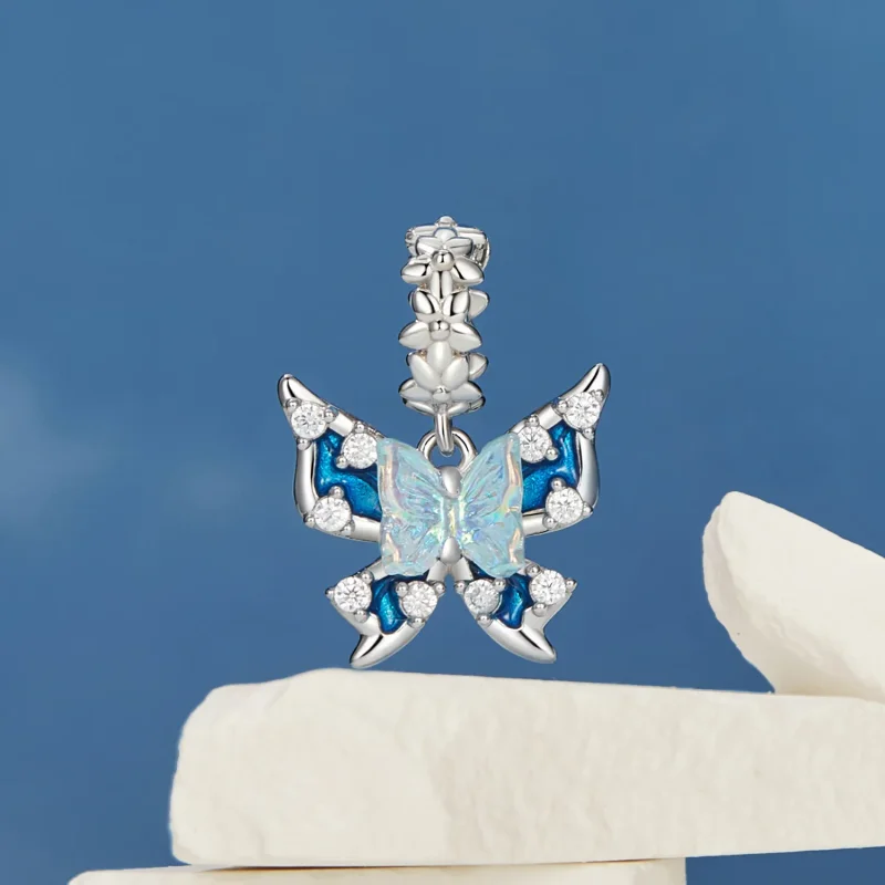 (imagine pentru) Charm Fluture Stil PANDORA - BSC1025 - Vizualizare 2
