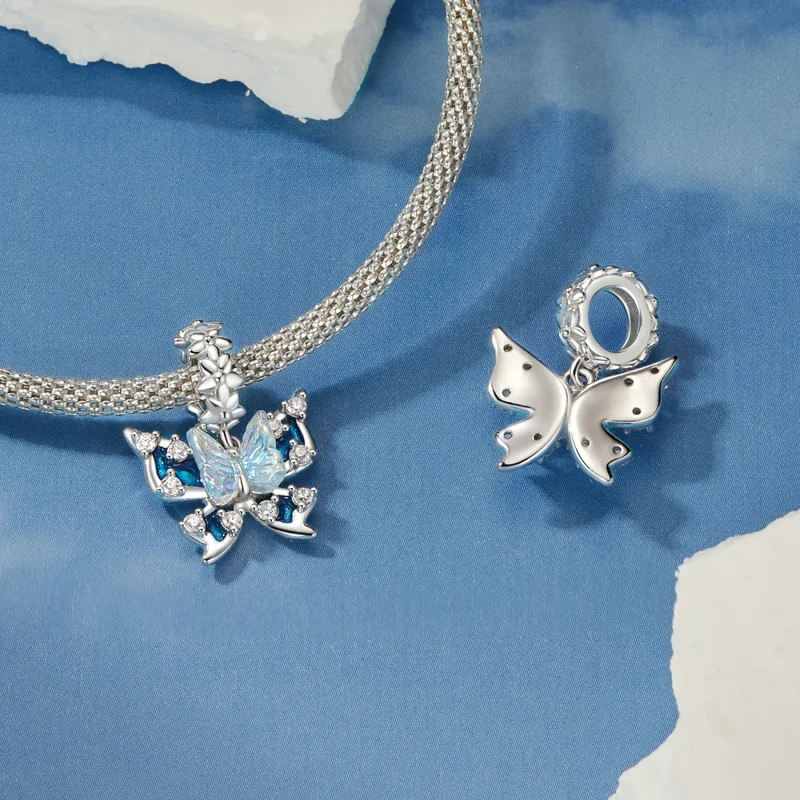 (imagine pentru) Charm Fluture Stil PANDORA - BSC1025 - Vizualizare 4