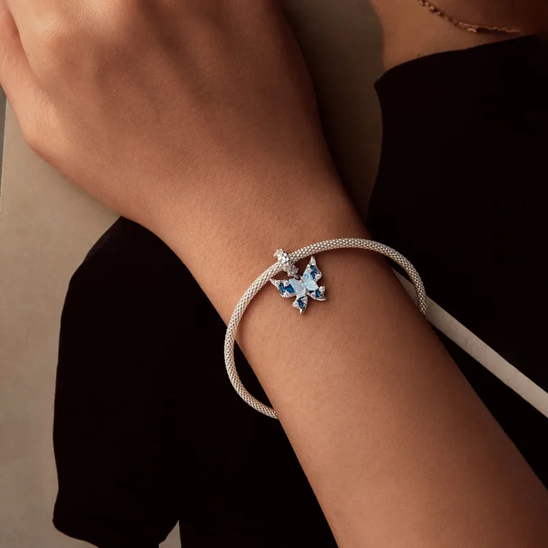 (imagine pentru) Charm Fluture Stil PANDORA - BSC1025 - Vizualizare 5