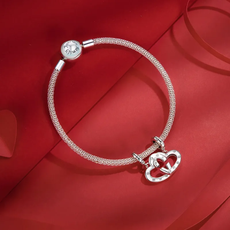 (imagine pentru) Catarama dubla PANDORA Tip Love - SCC2773 - Vizualizare 6