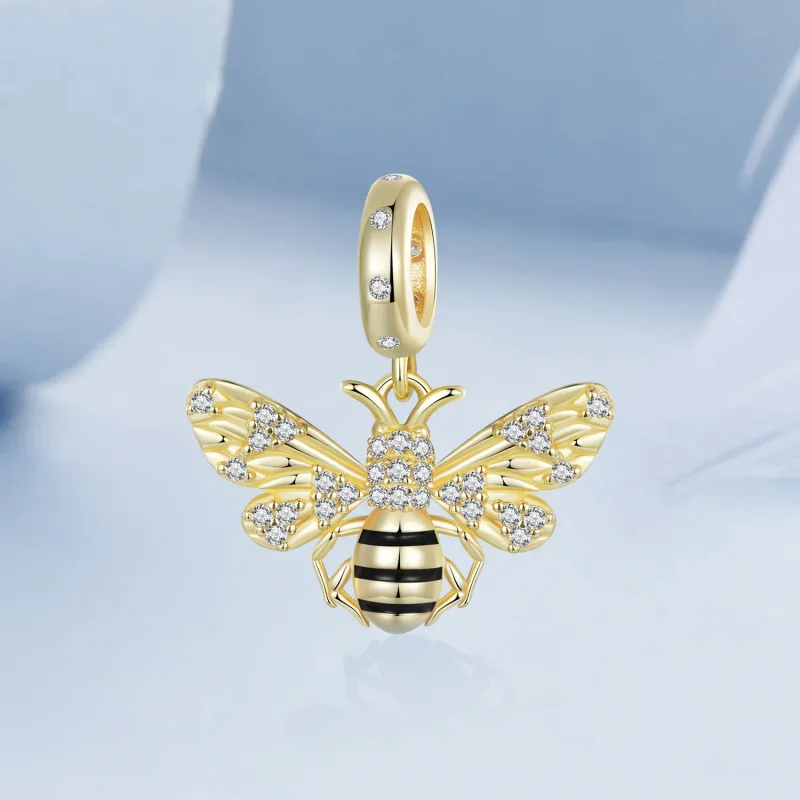 (imagine pentru) Pandantiv albină în stil PANDORA - BSC1035 - Vizualizare 2