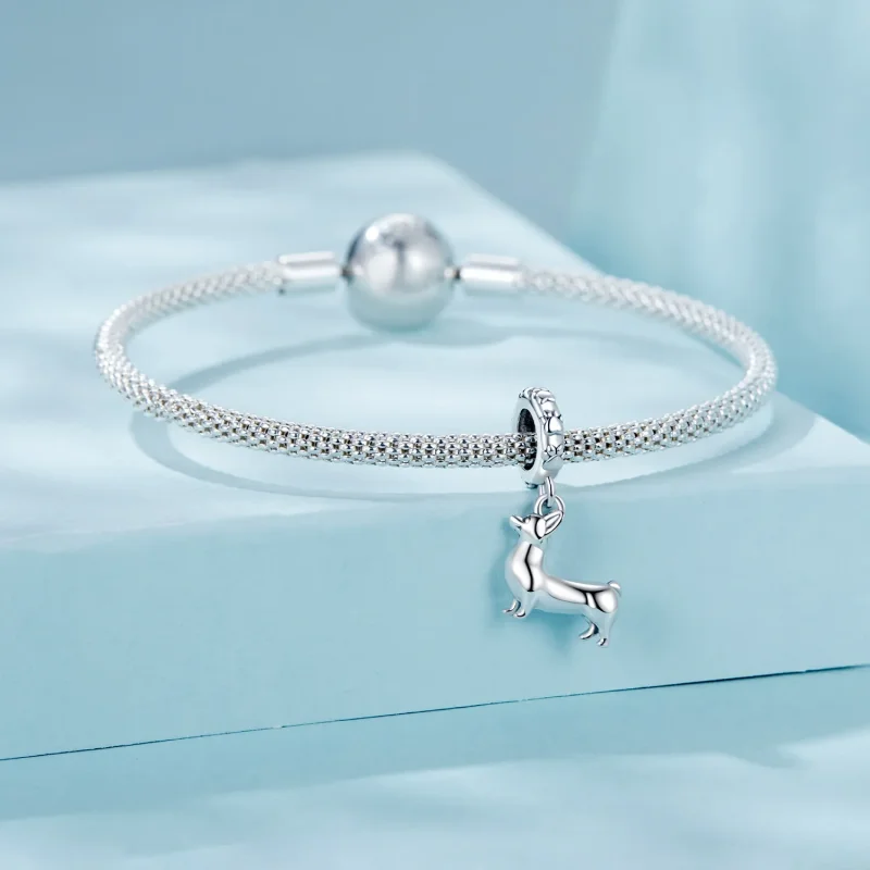 (imagine pentru) Pandantiv Corgi Stil PANDORA - SCC2783 - Vizualizare 3