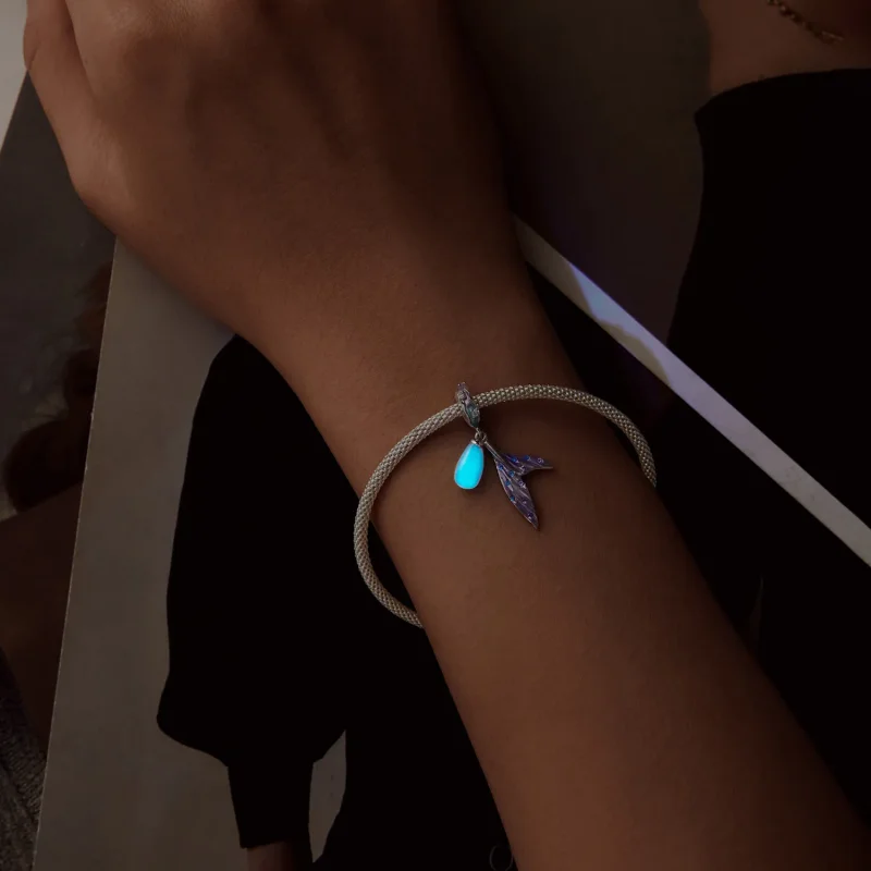 (imagine pentru) Pandantiv luminos sirenă stil PANDORA - SCC2800 - Vizualizare 6