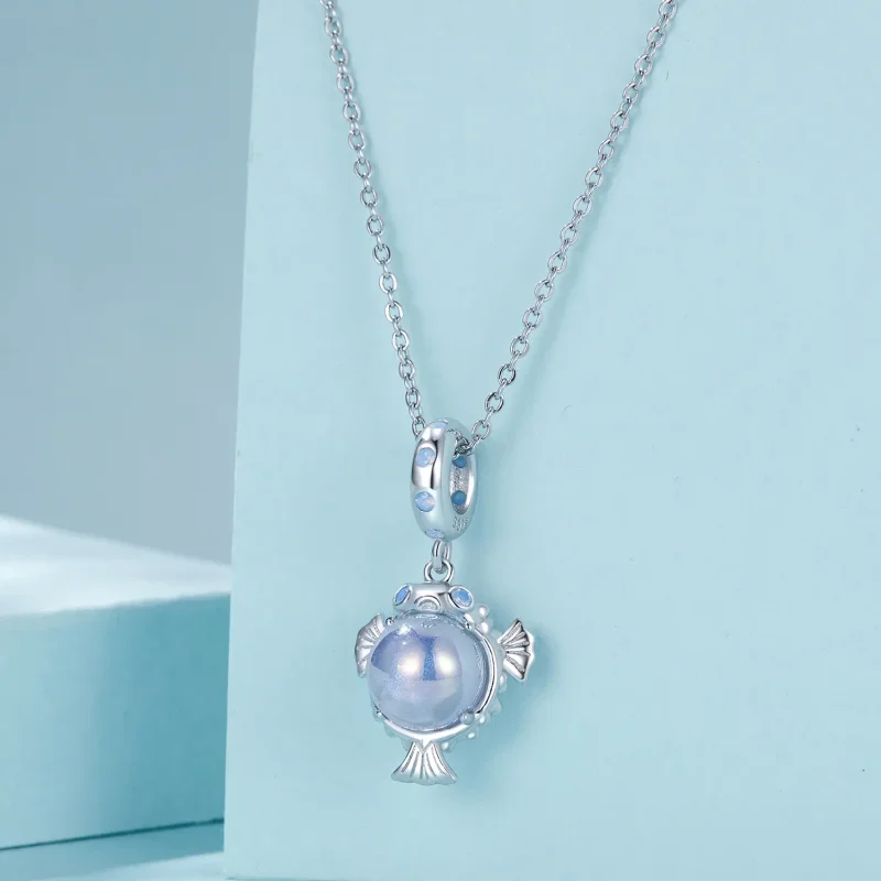 (imagine pentru) Pandantiv Ocean Puffer Stil PANDORA - SCC2798 - Vizualizare 3
