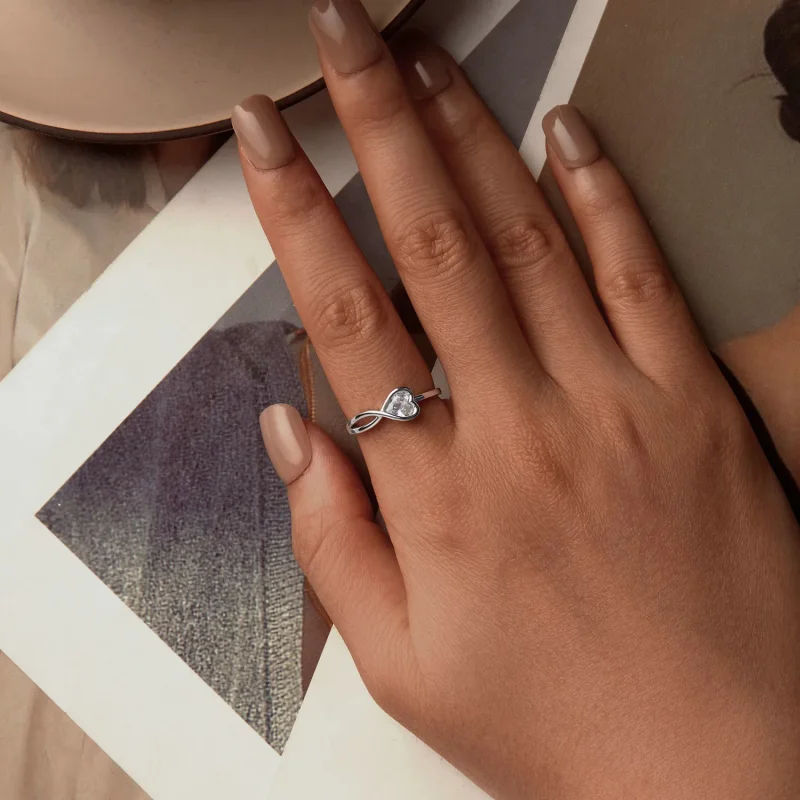 (imagine pentru) Inel PANDORA Tip Love Infinity - BSR550 - Vizualizare 4