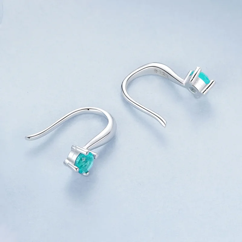 (imagine pentru) PANDORA Tip Green cârlige urechi - BSE1029 - Vizualizare 4