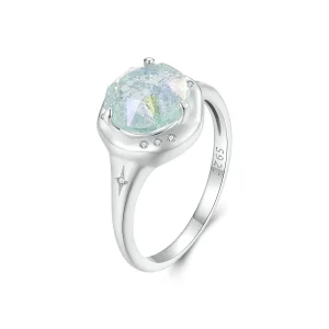 (imagine pentru) PANDORA Tip Green ice inel zirconiu - SCR1025