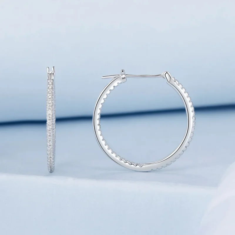 (imagine pentru) PANDORA Tip Shining cercei - BSE1023-L - Vizualizare 2