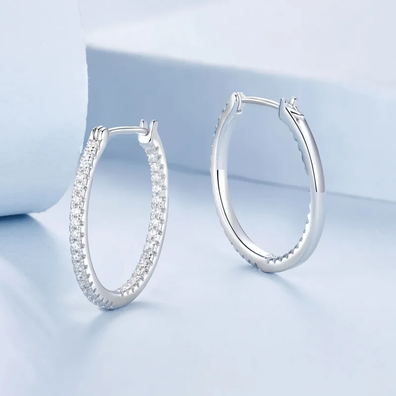 (imagine pentru) PANDORA Tip Shining cercei - BSE1023-L - Vizualizare 3