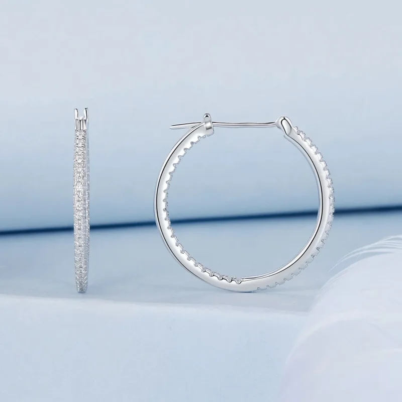 (imagine pentru) PANDORA Tip Shining cercei - BSE1023-M - Vizualizare 2