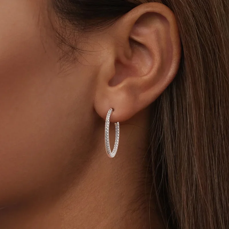 (imagine pentru) PANDORA Tip Shining cercei - BSE1023-M - Vizualizare 6