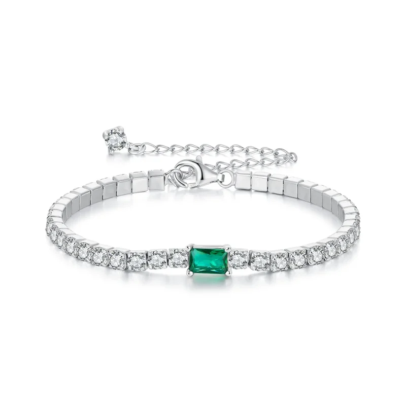 (imagine pentru) Bratara Eleganta Smarald Stil PANDORA - BSB179